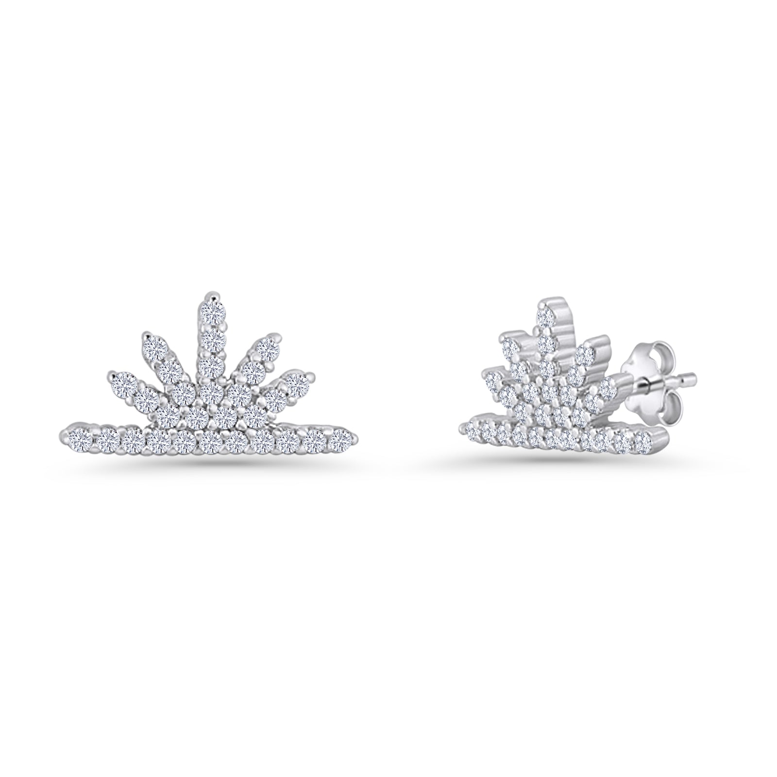 Sunburst Stud Earring