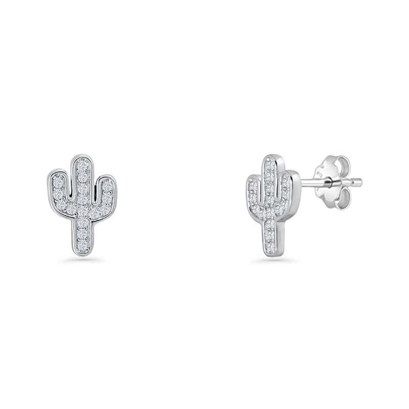 Cactus Stud Earrings