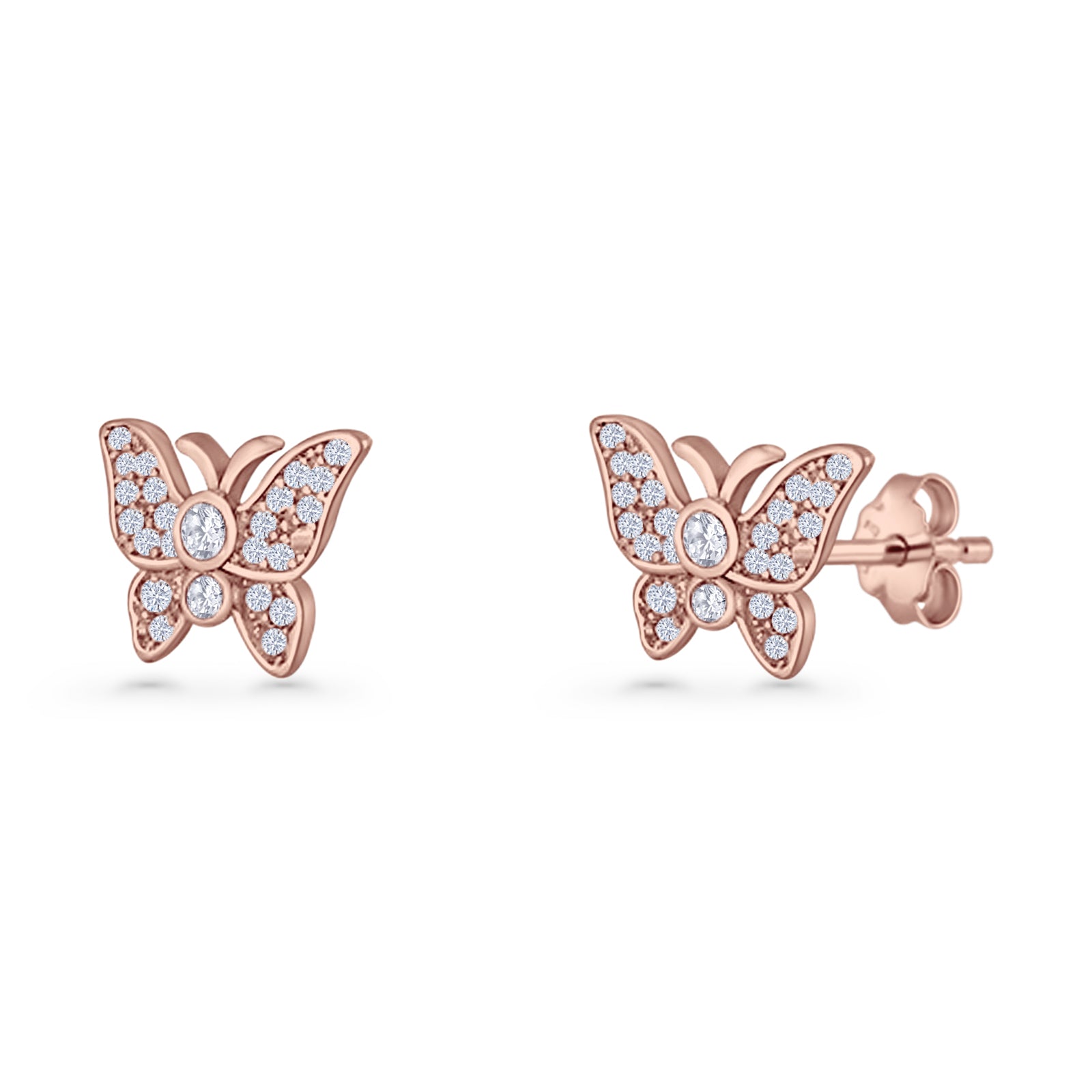 Butterfly Stud Earrings