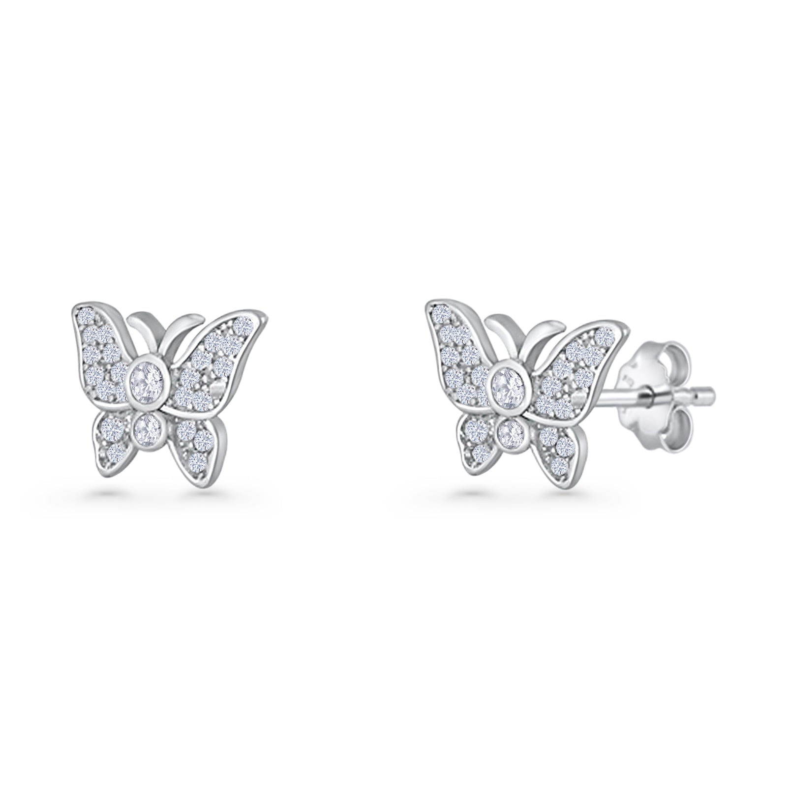 Butterfly Stud Earrings