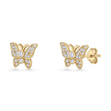 Butterfly Stud Earrings