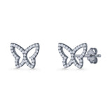 Butterfly Wings Stud Earrings