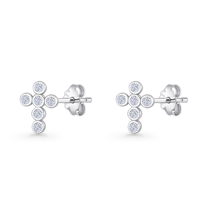 Vintage Style Cross Earring