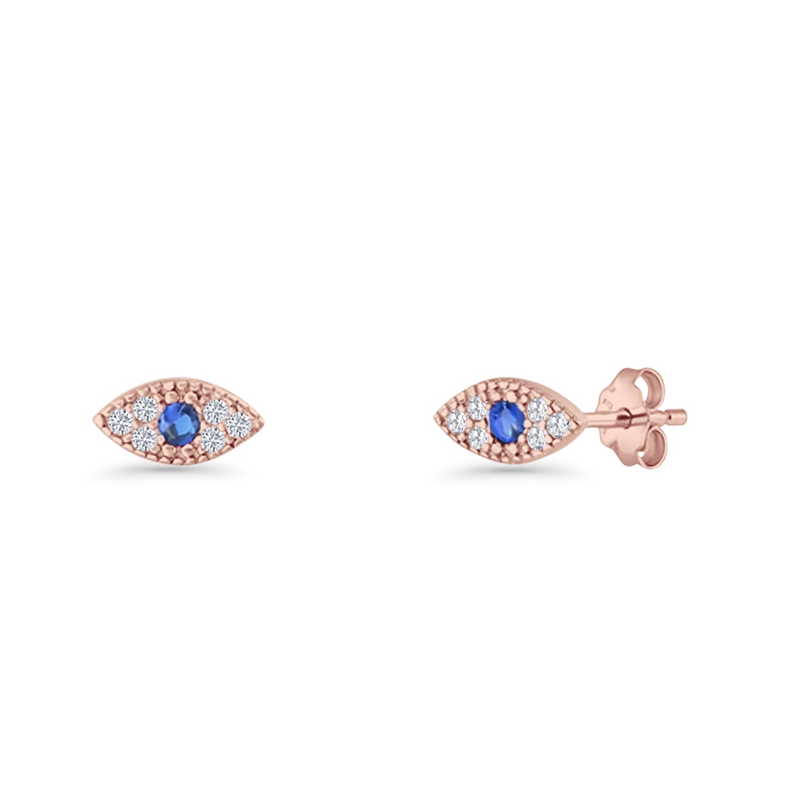 Evil Eye Stud Earrings