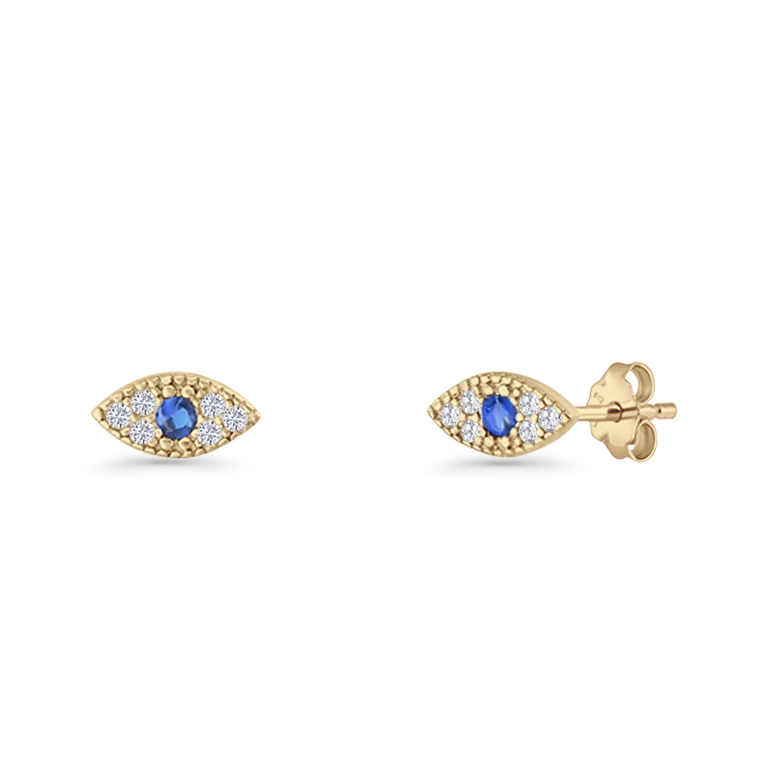 Evil Eye Stud Earrings
