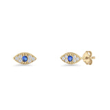 Evil Eye Stud Earrings