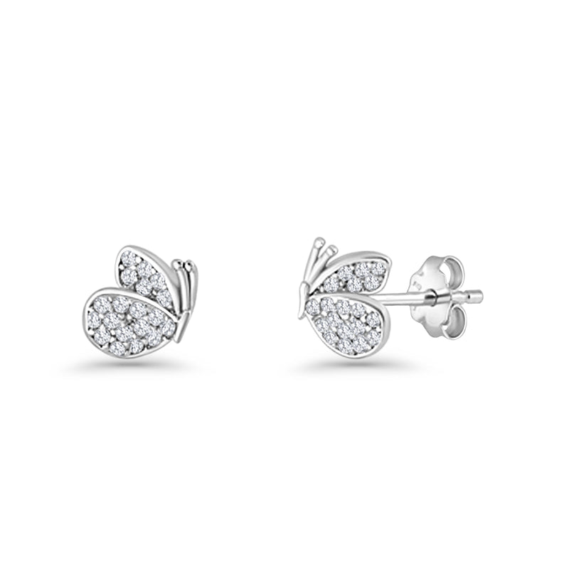 Butterfly Stud Earrings