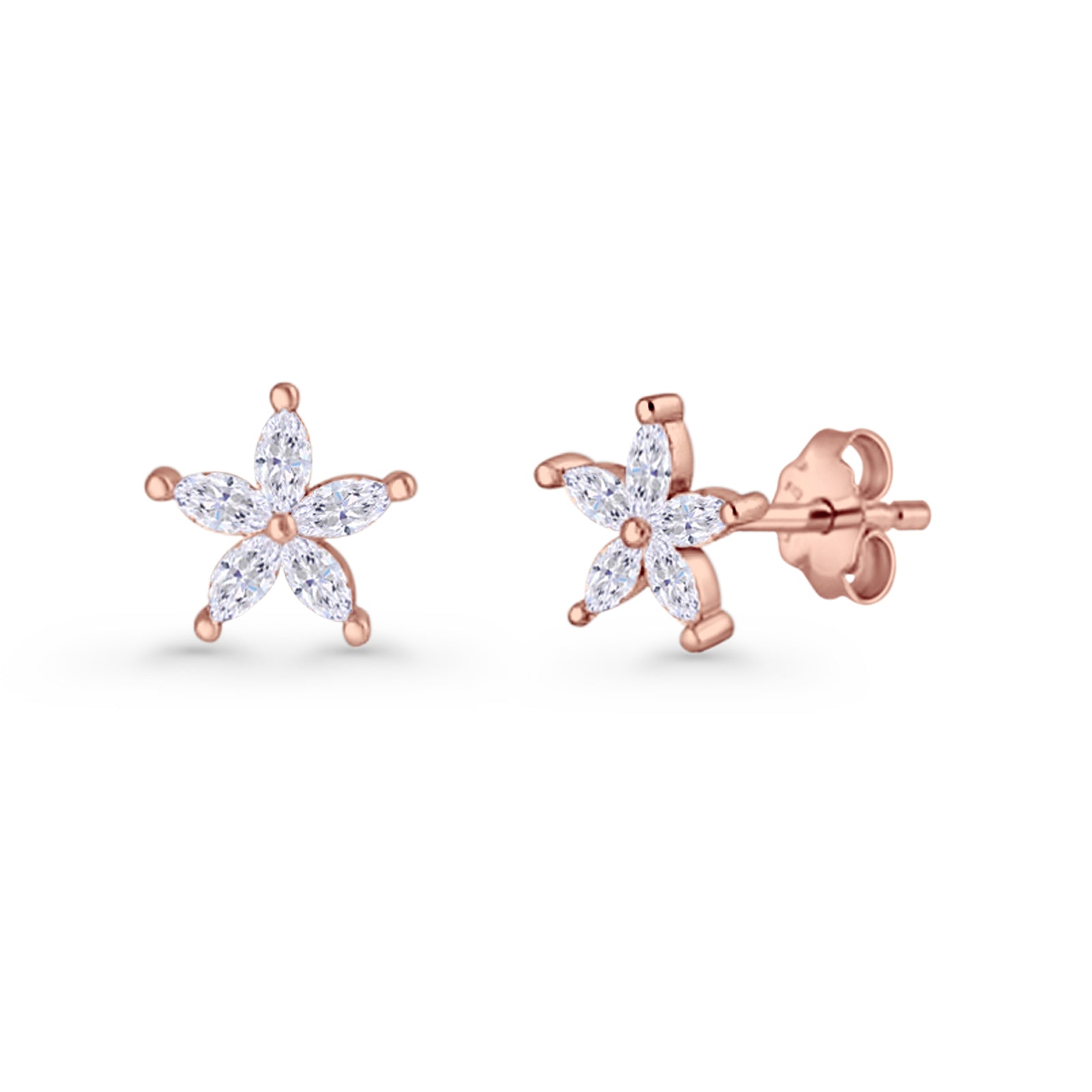 Flower Stud Earrings