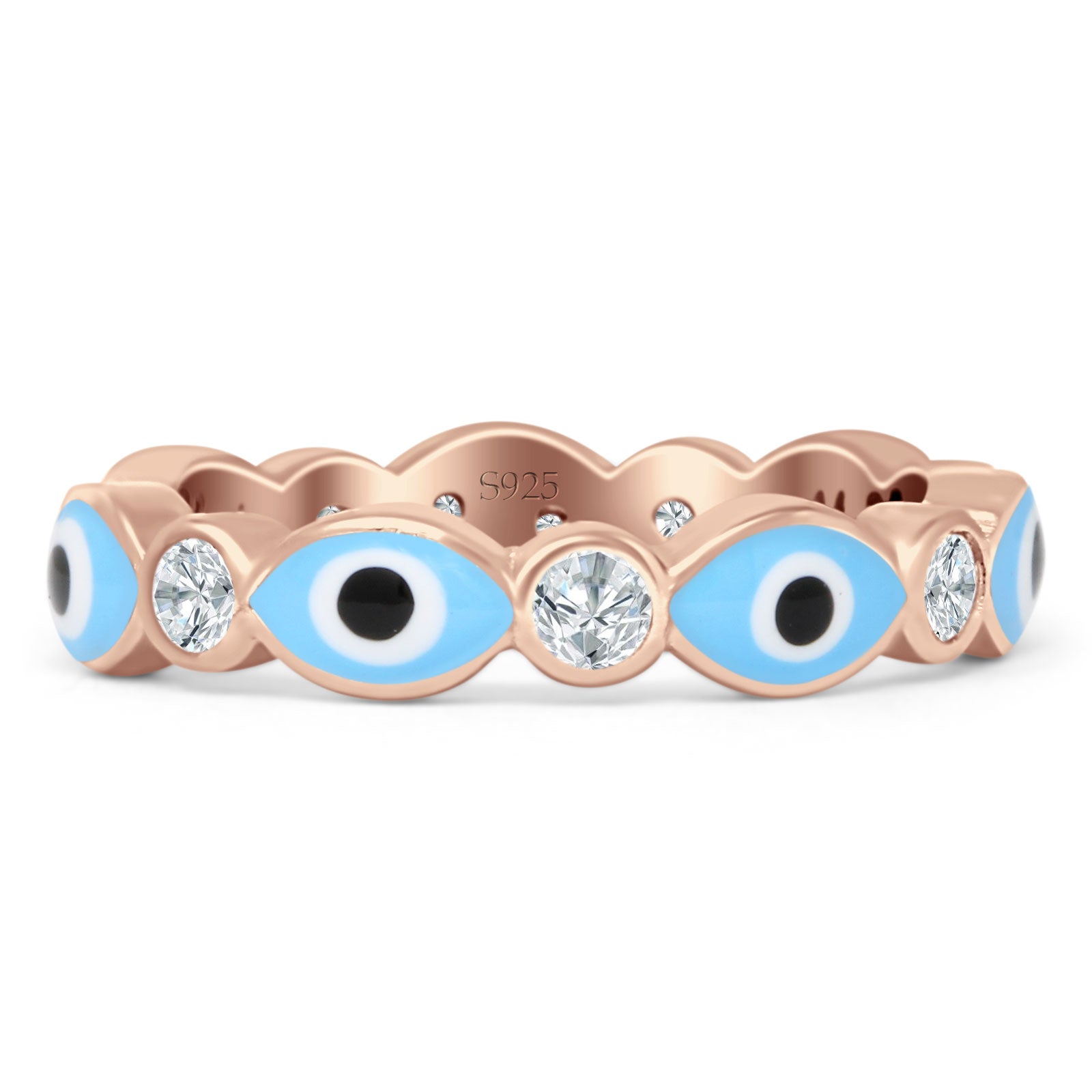 Good Luck Evil Eye Ring