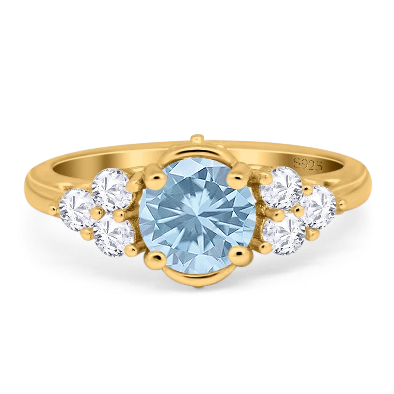 Vintage Style Round Natural Stone Filigree Ring