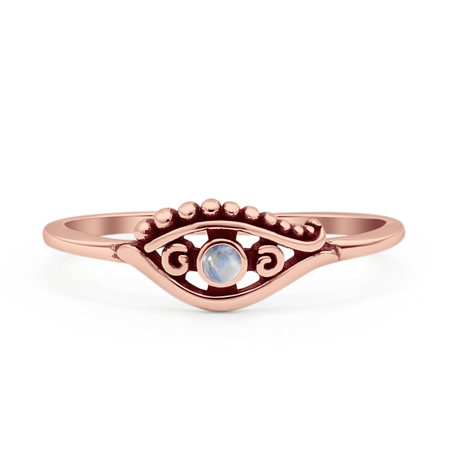 Oxidized Eye Ring