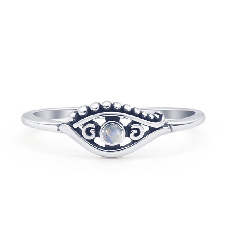 Oxidized Eye Ring