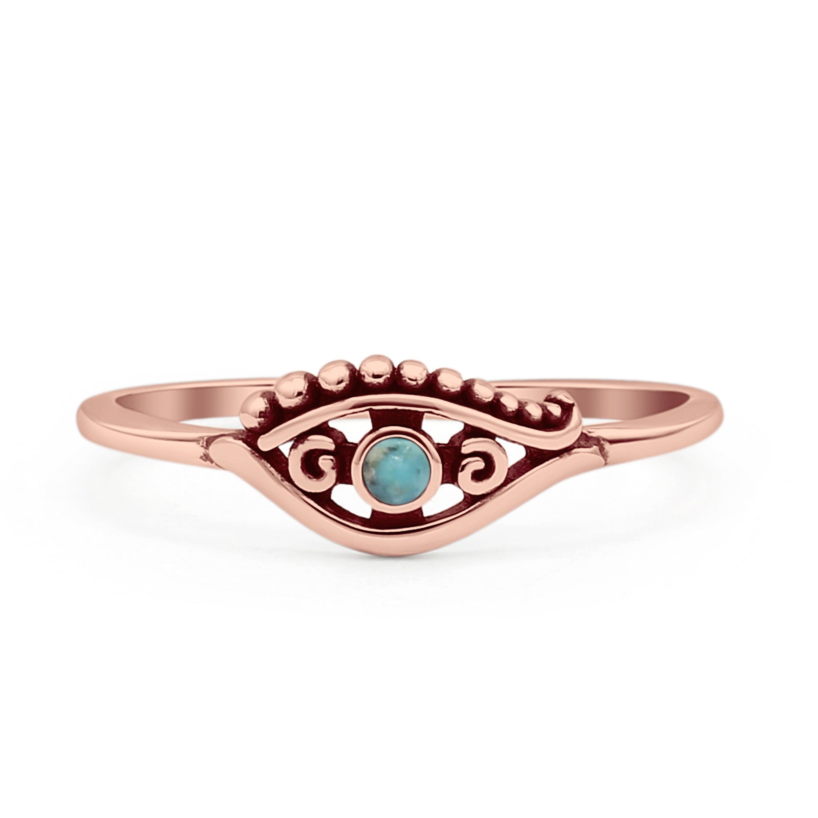 Oxidized Eye Ring