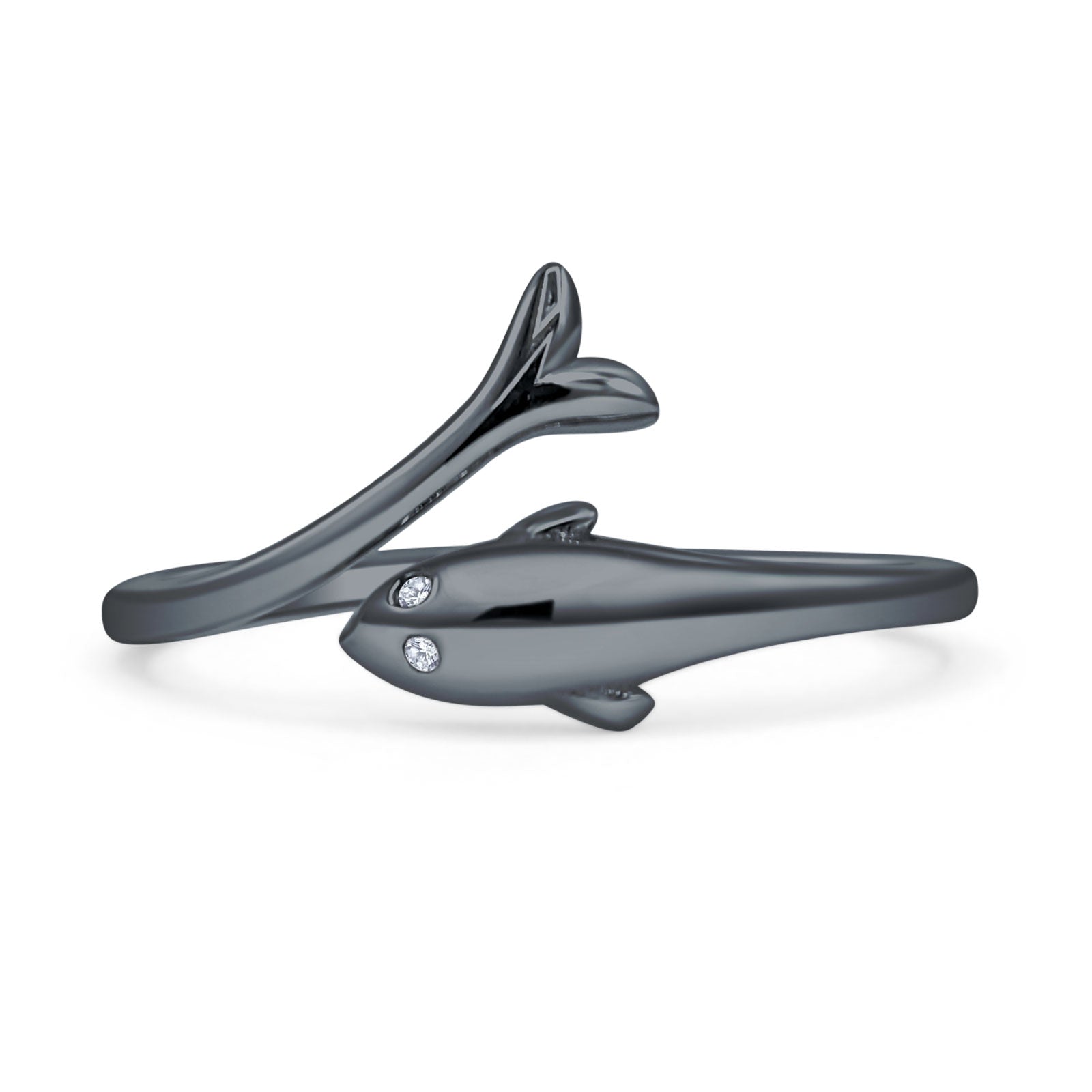 Dolphin Wrap Ring