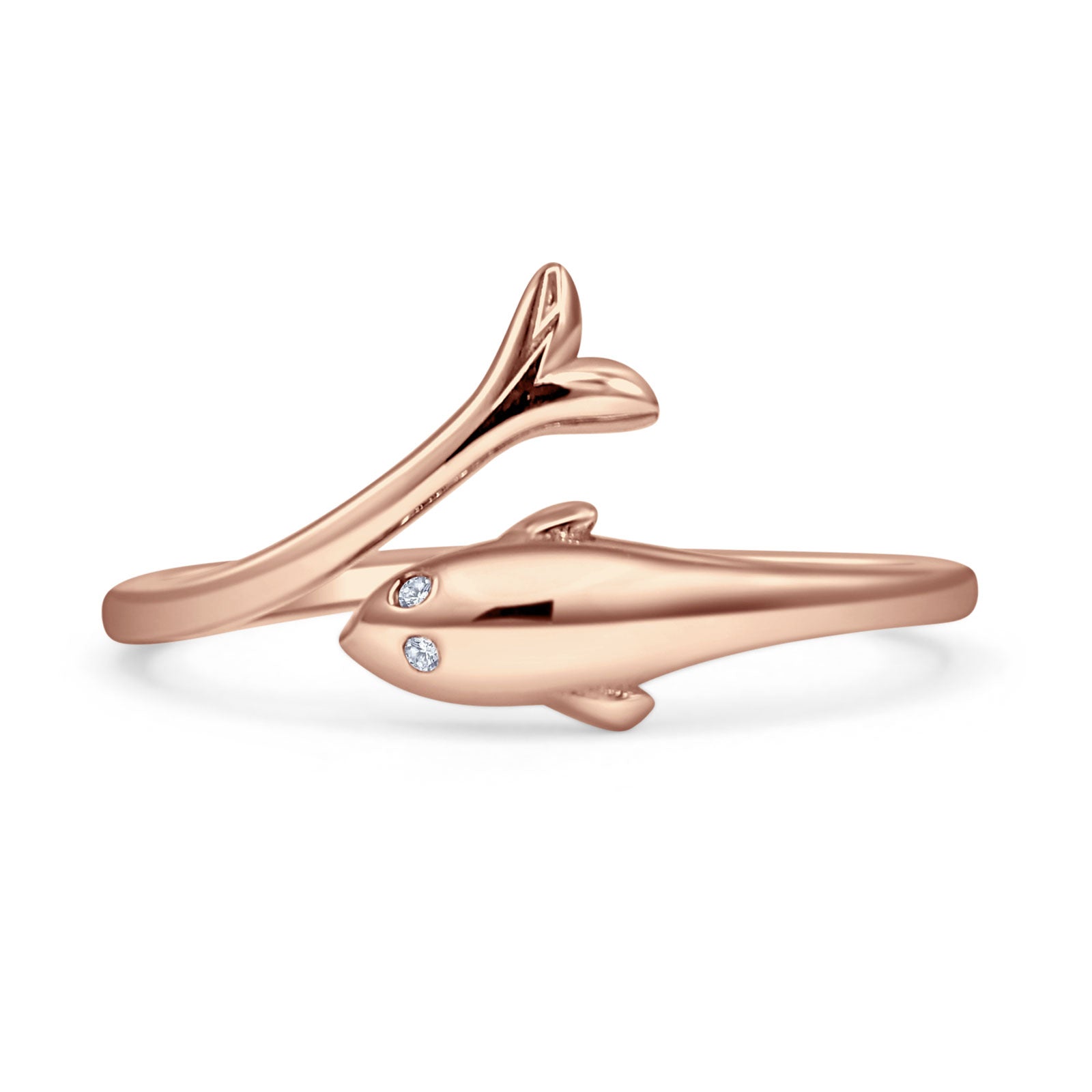 Dolphin Wrap Ring