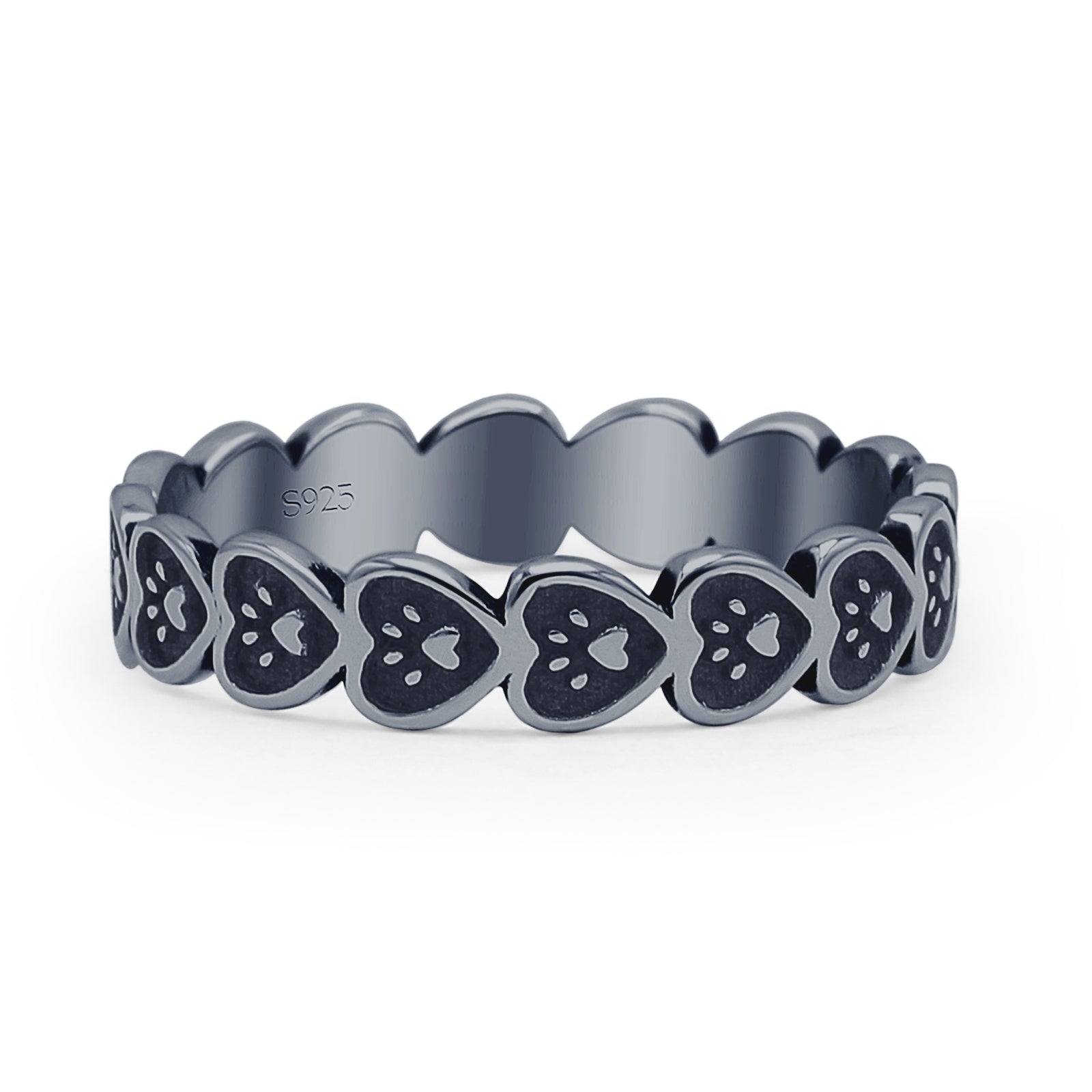 Heart & Paw Print Band