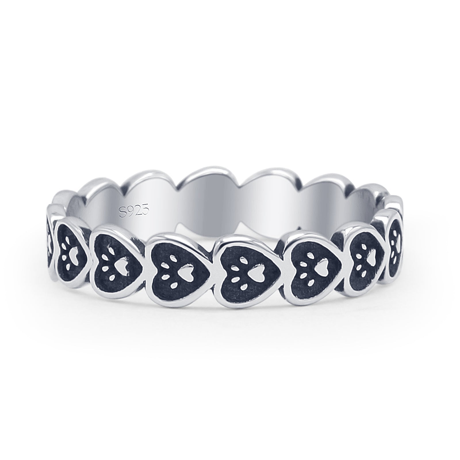 Heart & Paw Print Band