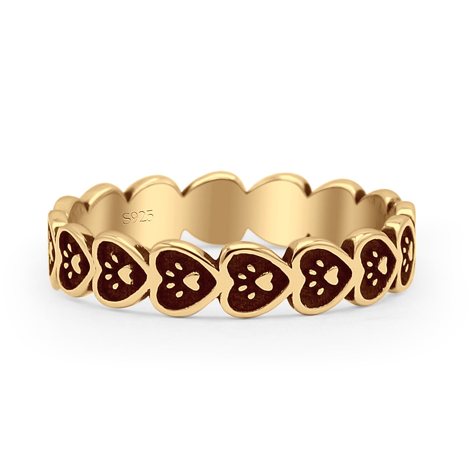 Heart & Paw Print Band