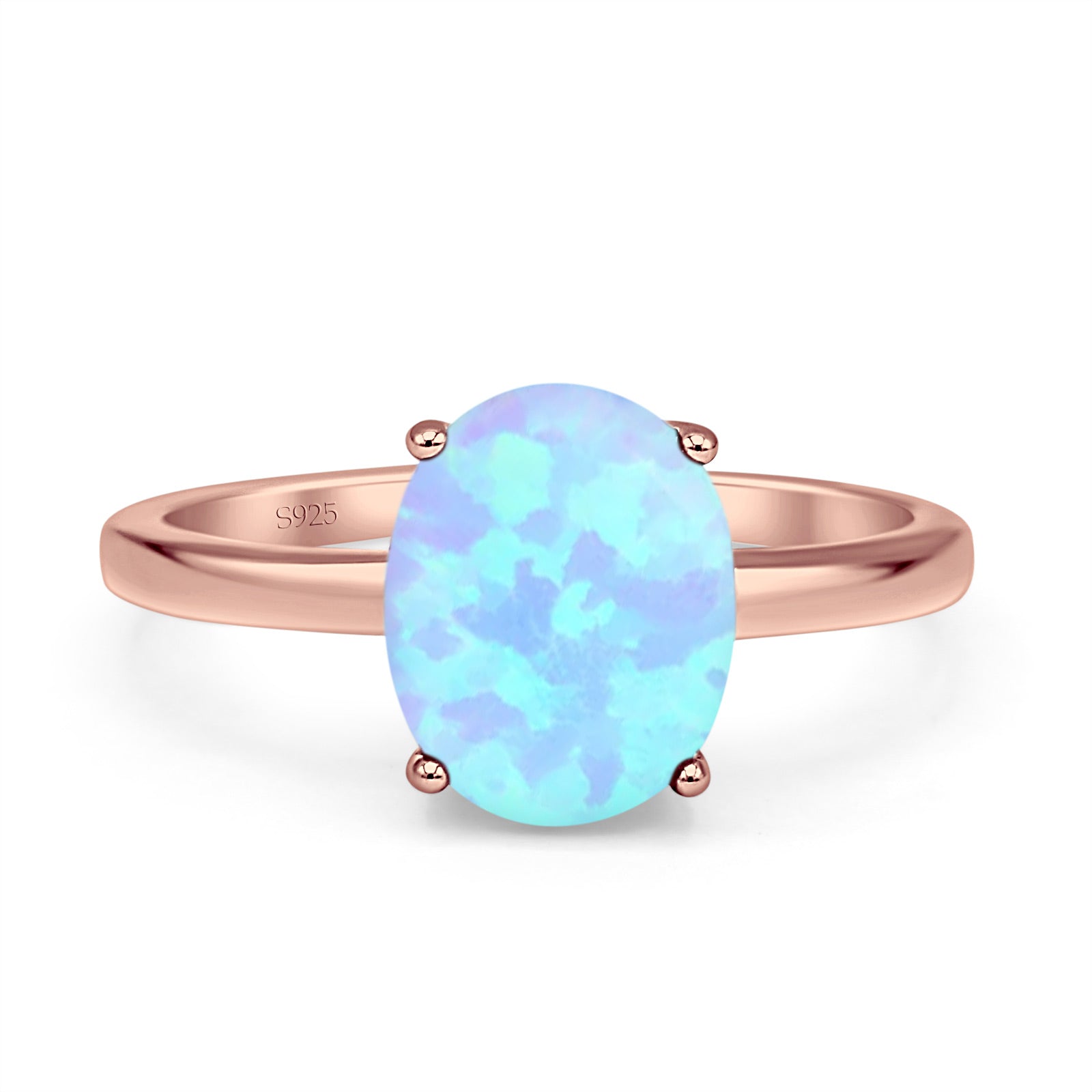 Oval Solitaire Ring
