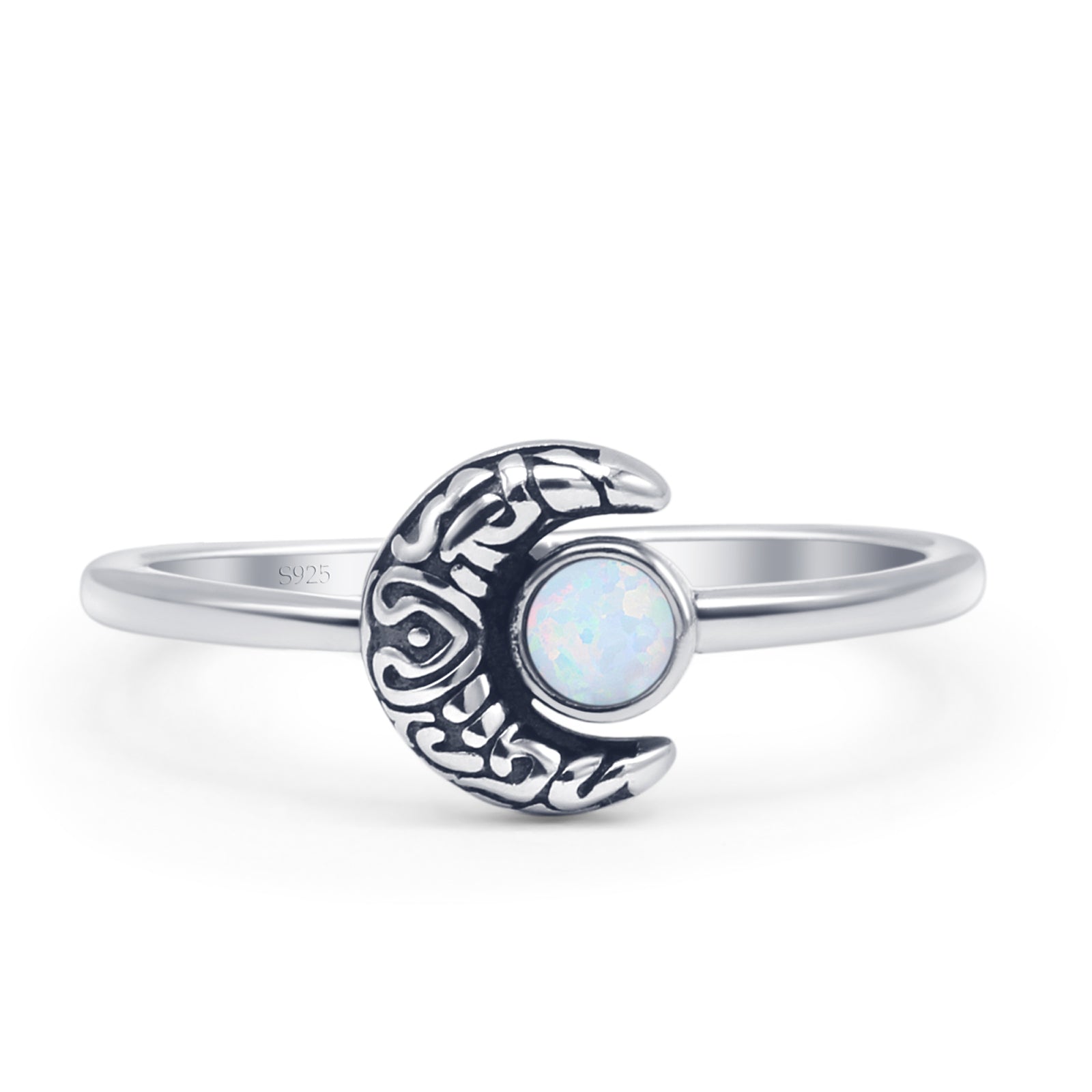 Crescent Moon Ring