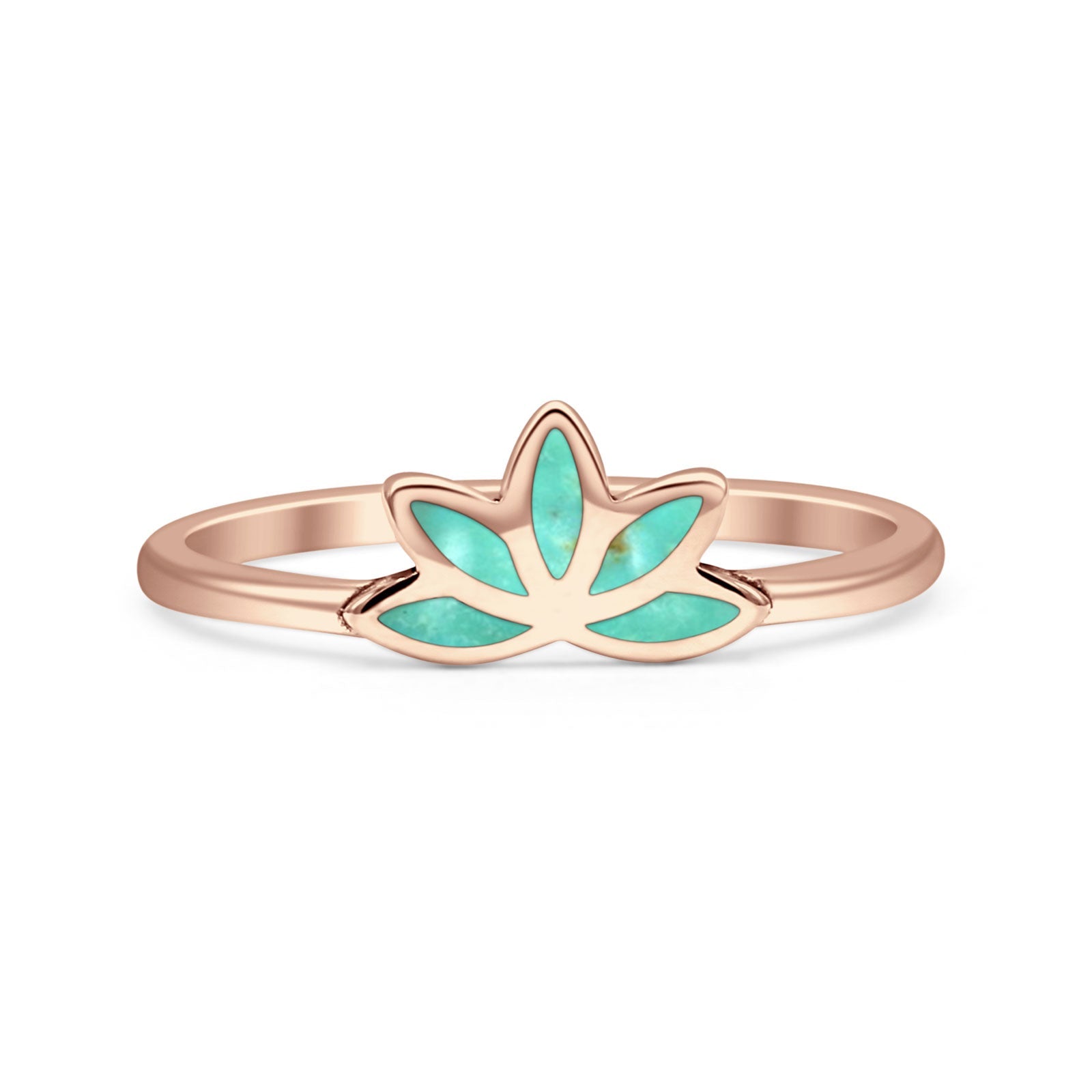 Oxidized Lotus Ring