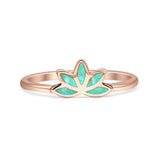 Oxidized Lotus Ring