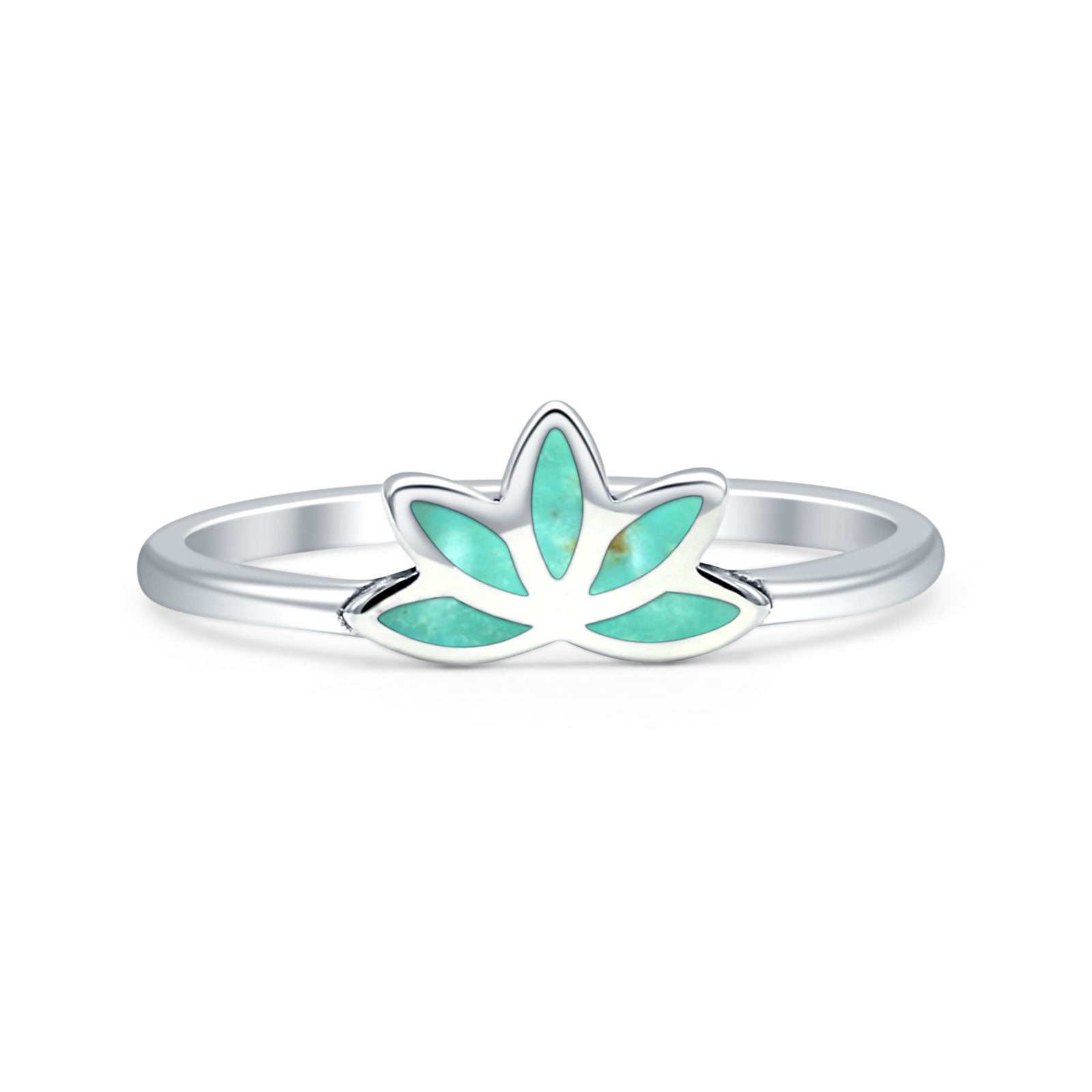 Oxidized Lotus Ring