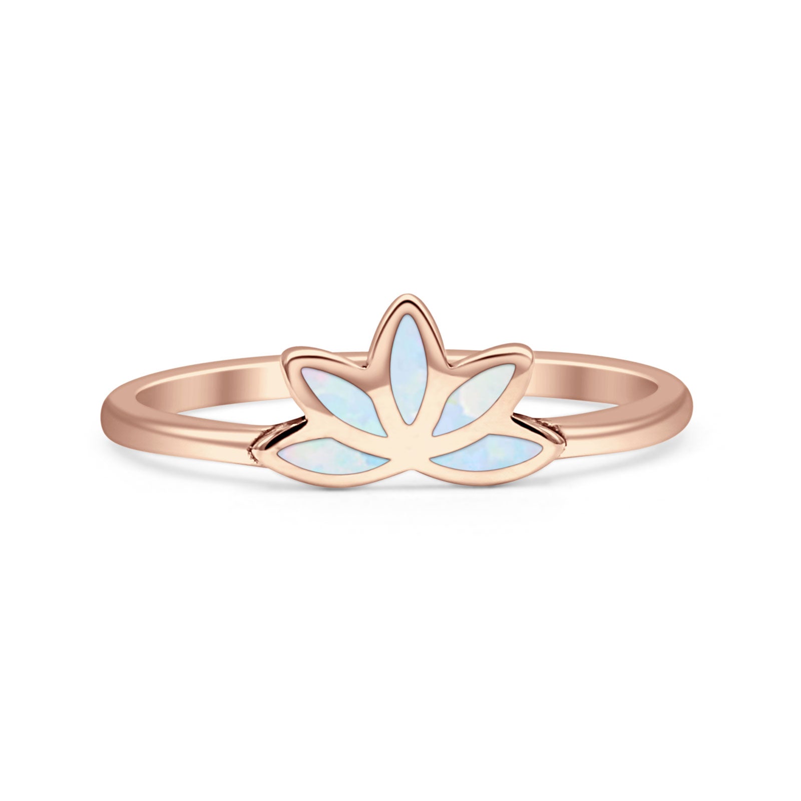 Oxidized Lotus Ring