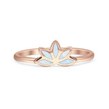 Oxidized Lotus Ring