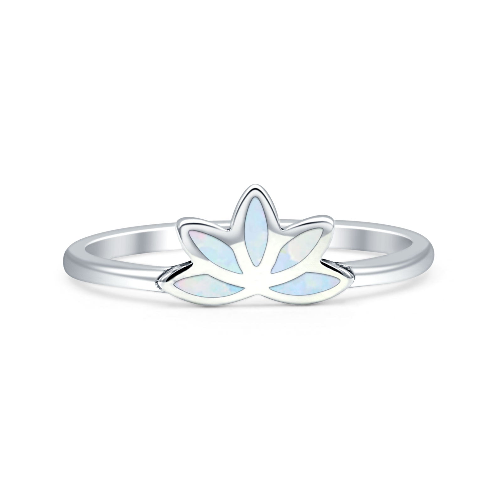 Oxidized Lotus Ring