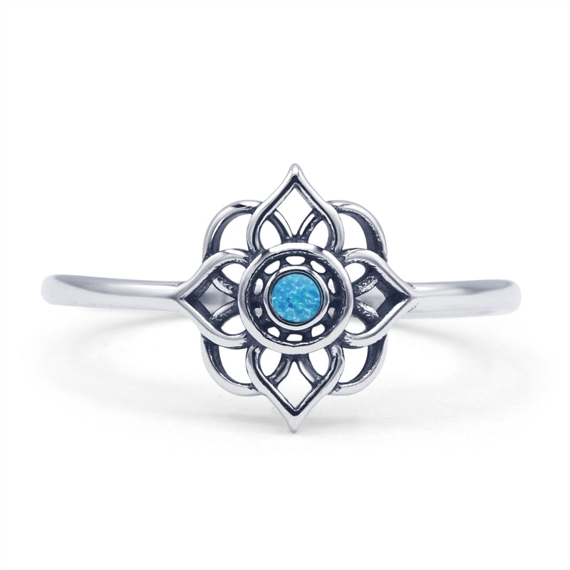 Round Floral Ring