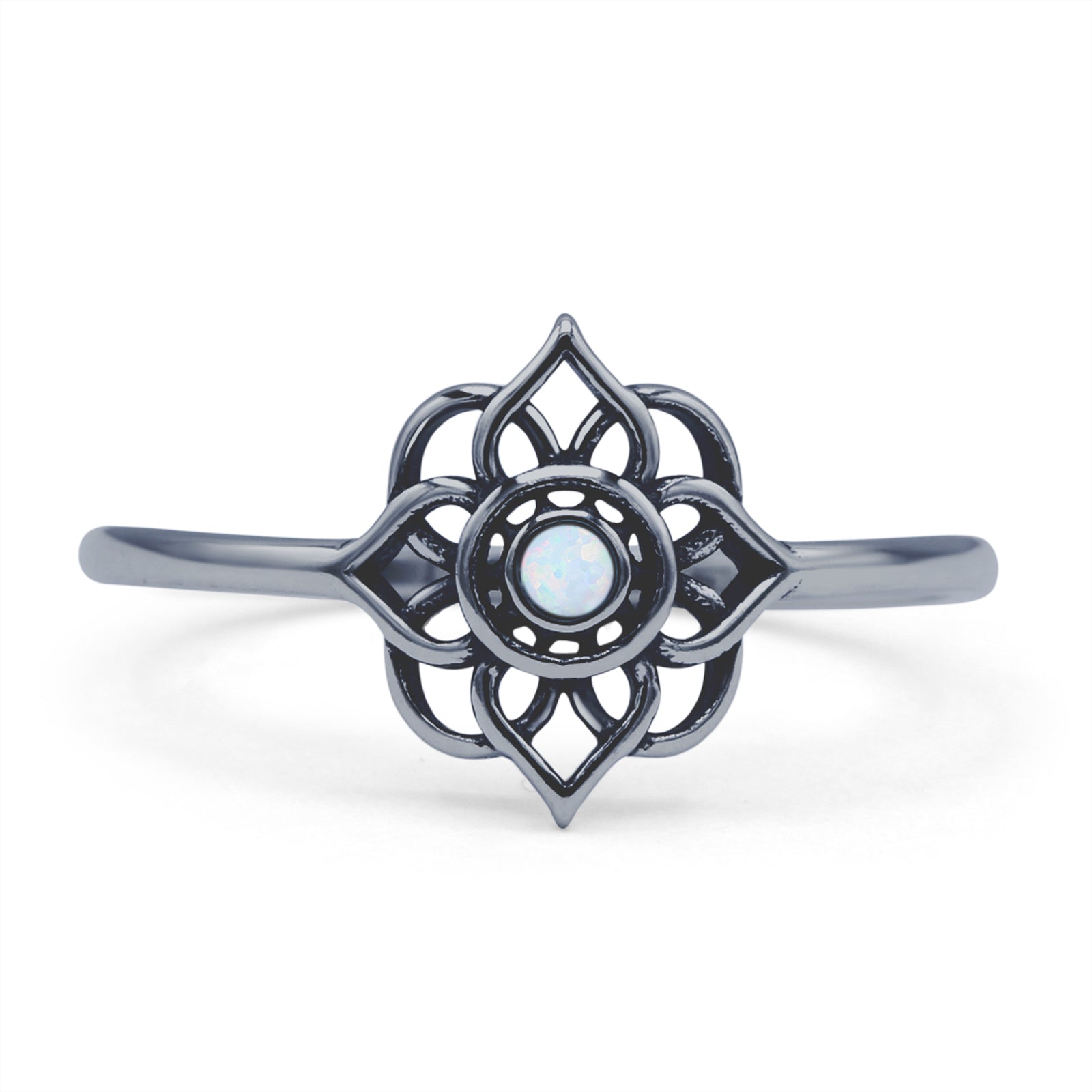 Round Floral Ring