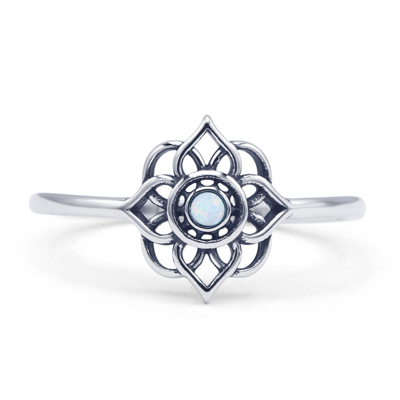 Round Floral Ring