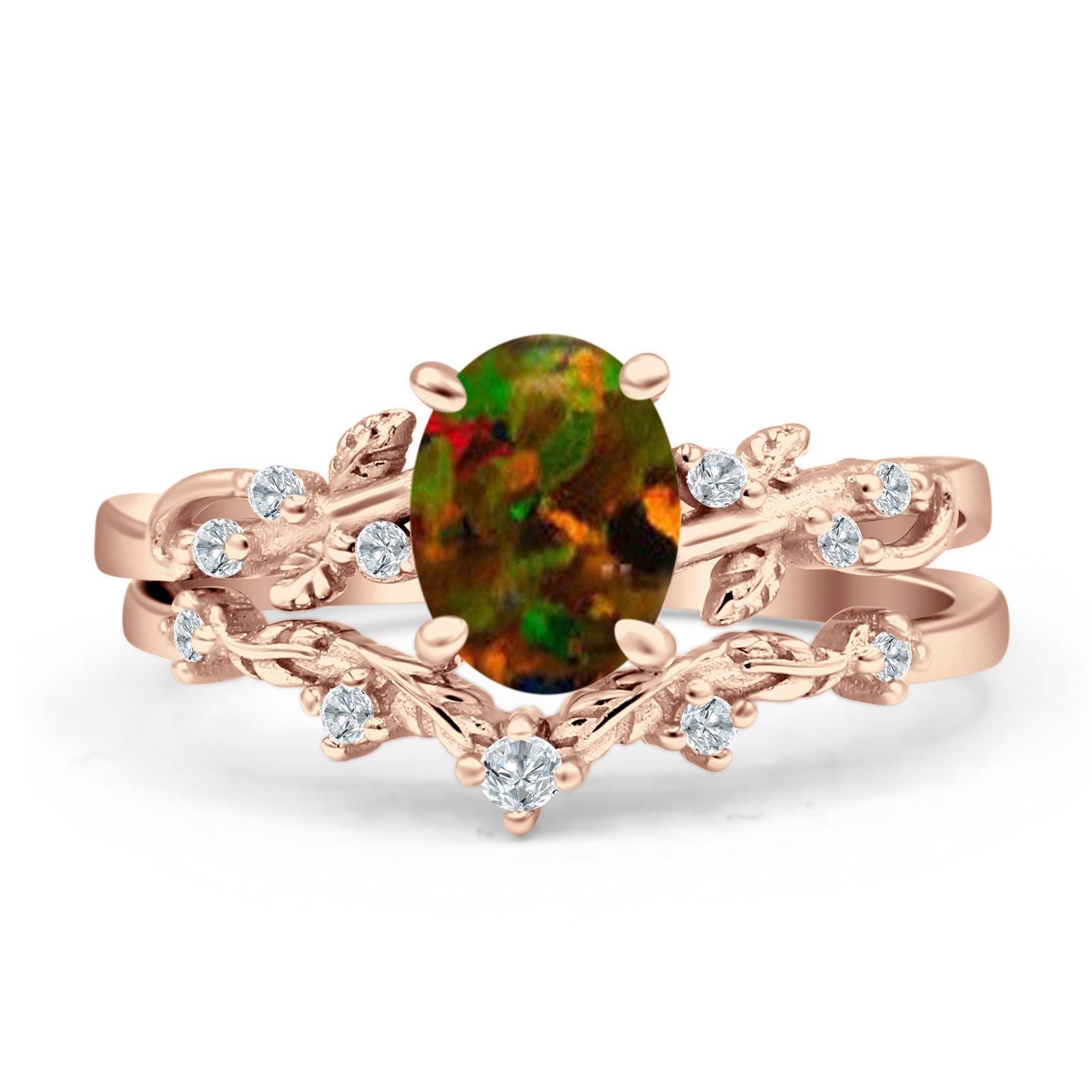 Two Piece CZ Ring