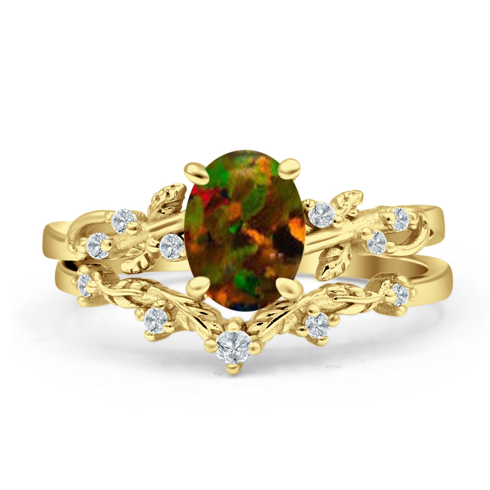 Two Piece CZ Ring