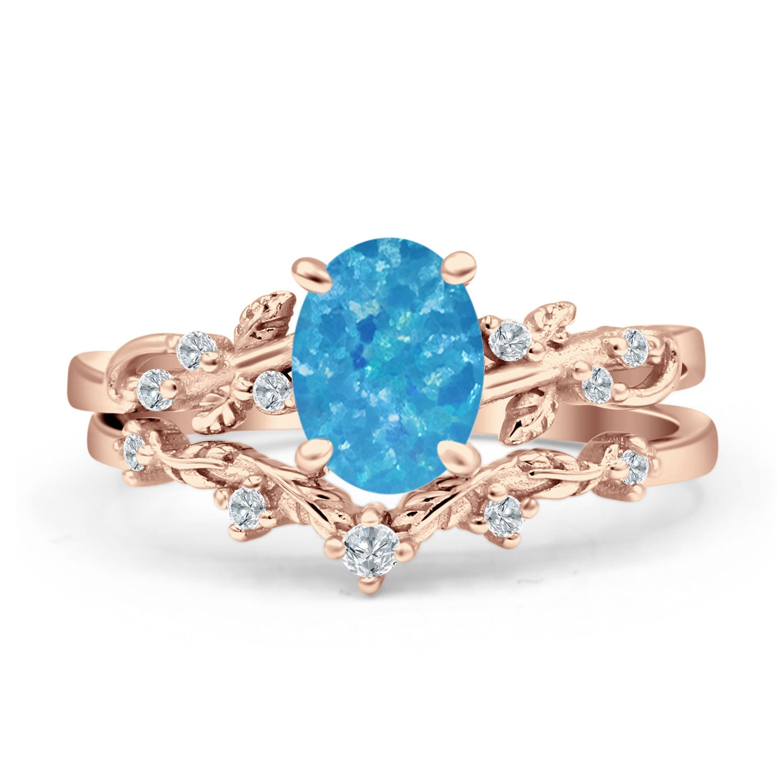 Two Piece CZ Ring