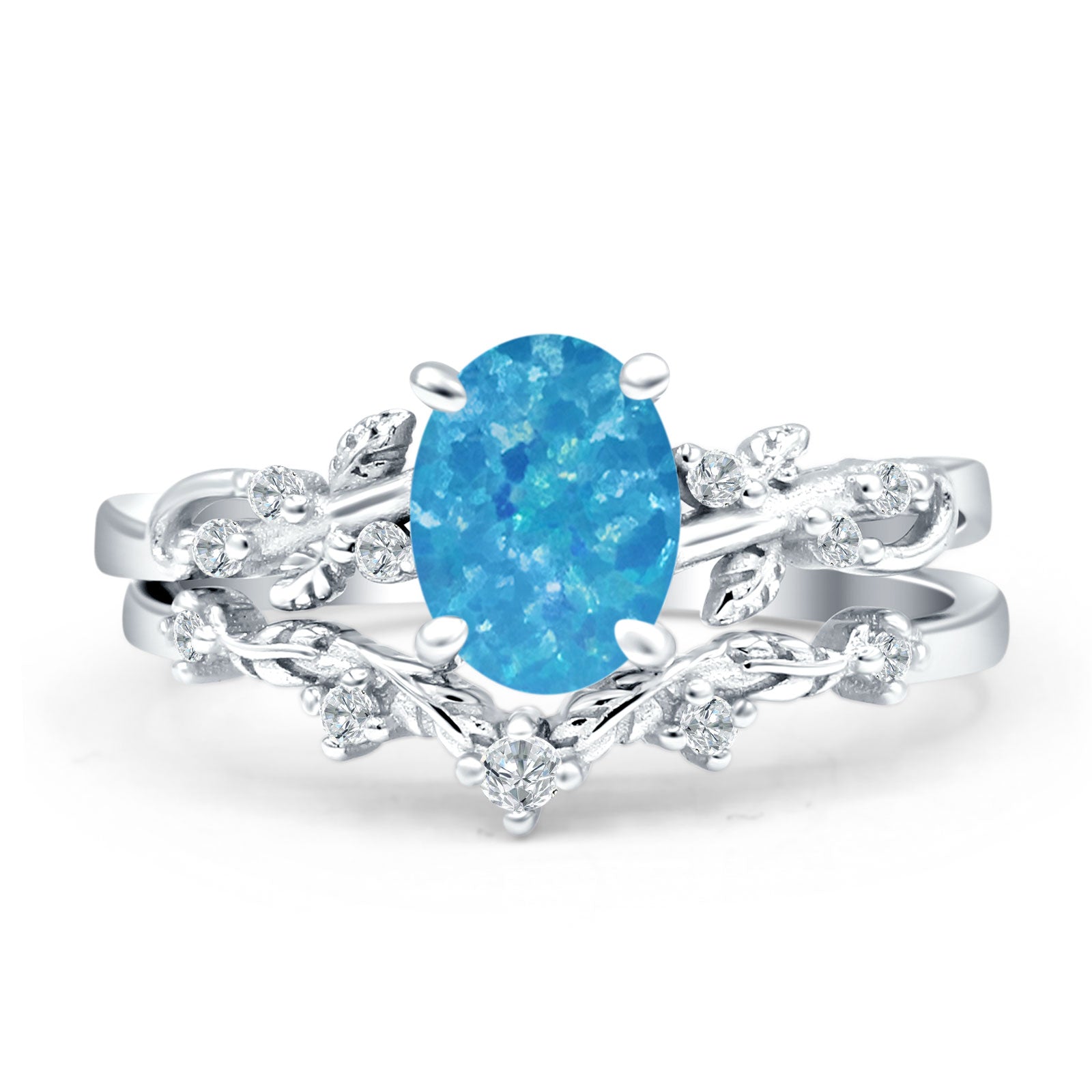 Two Piece CZ Ring