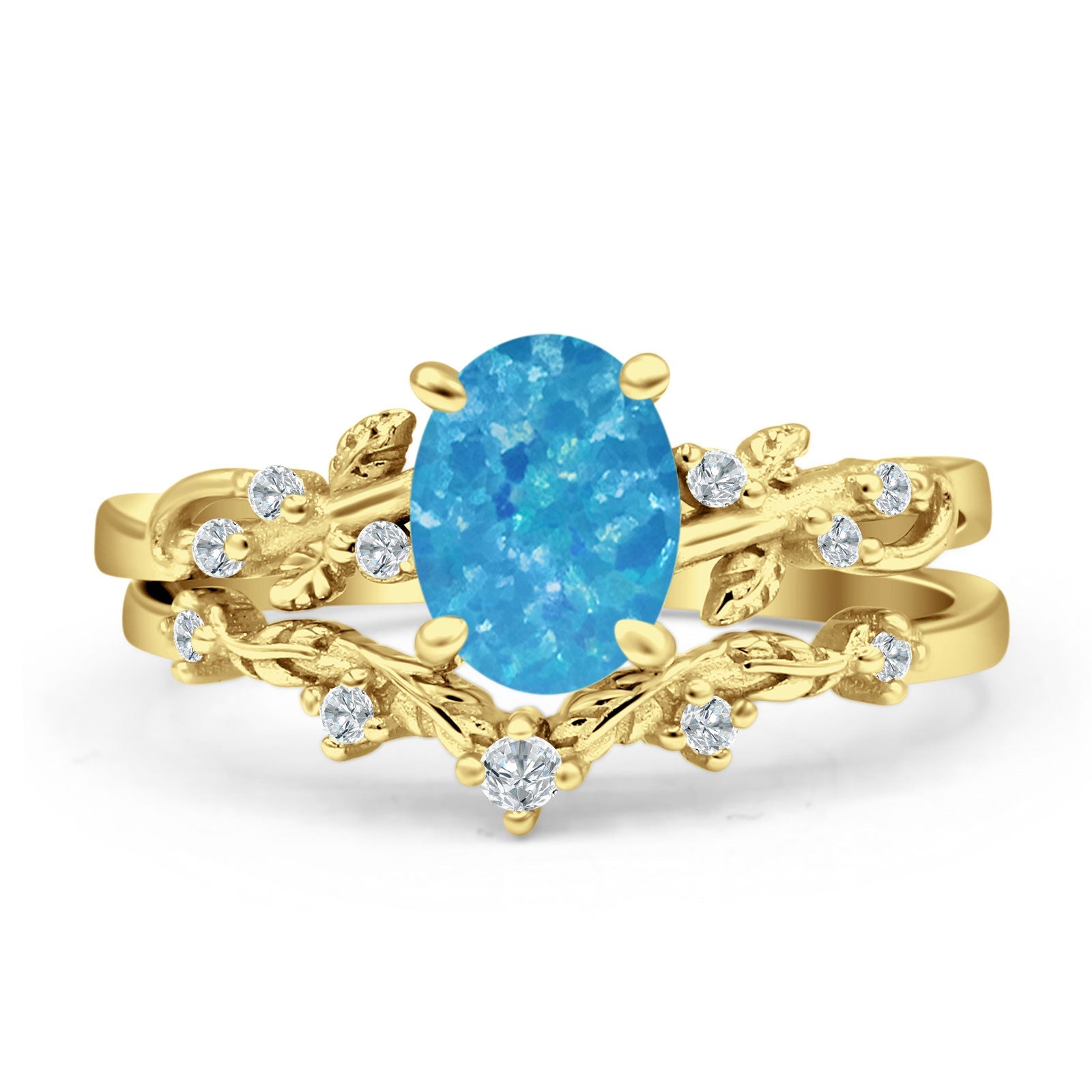 Two Piece CZ Ring