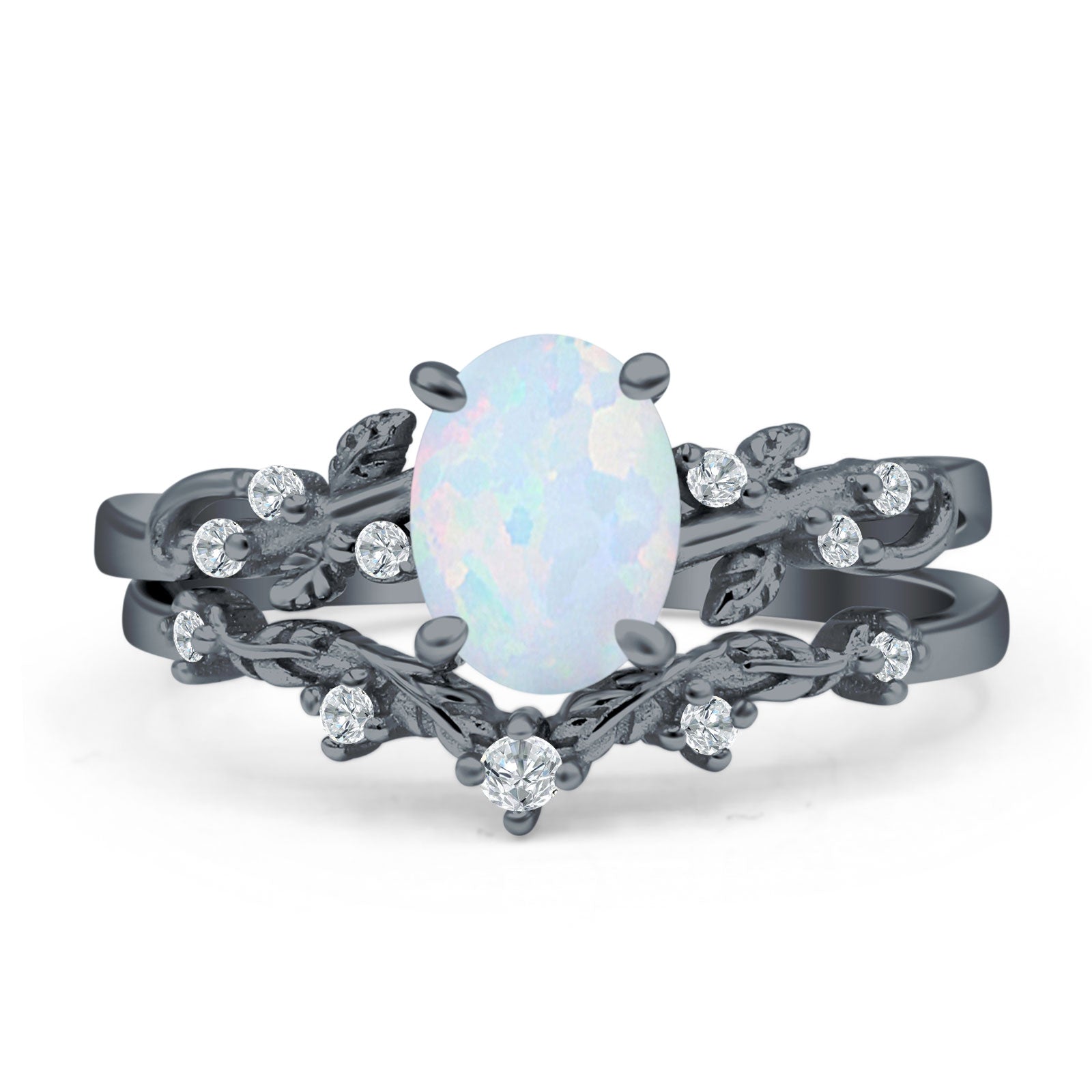 Two Piece CZ Ring