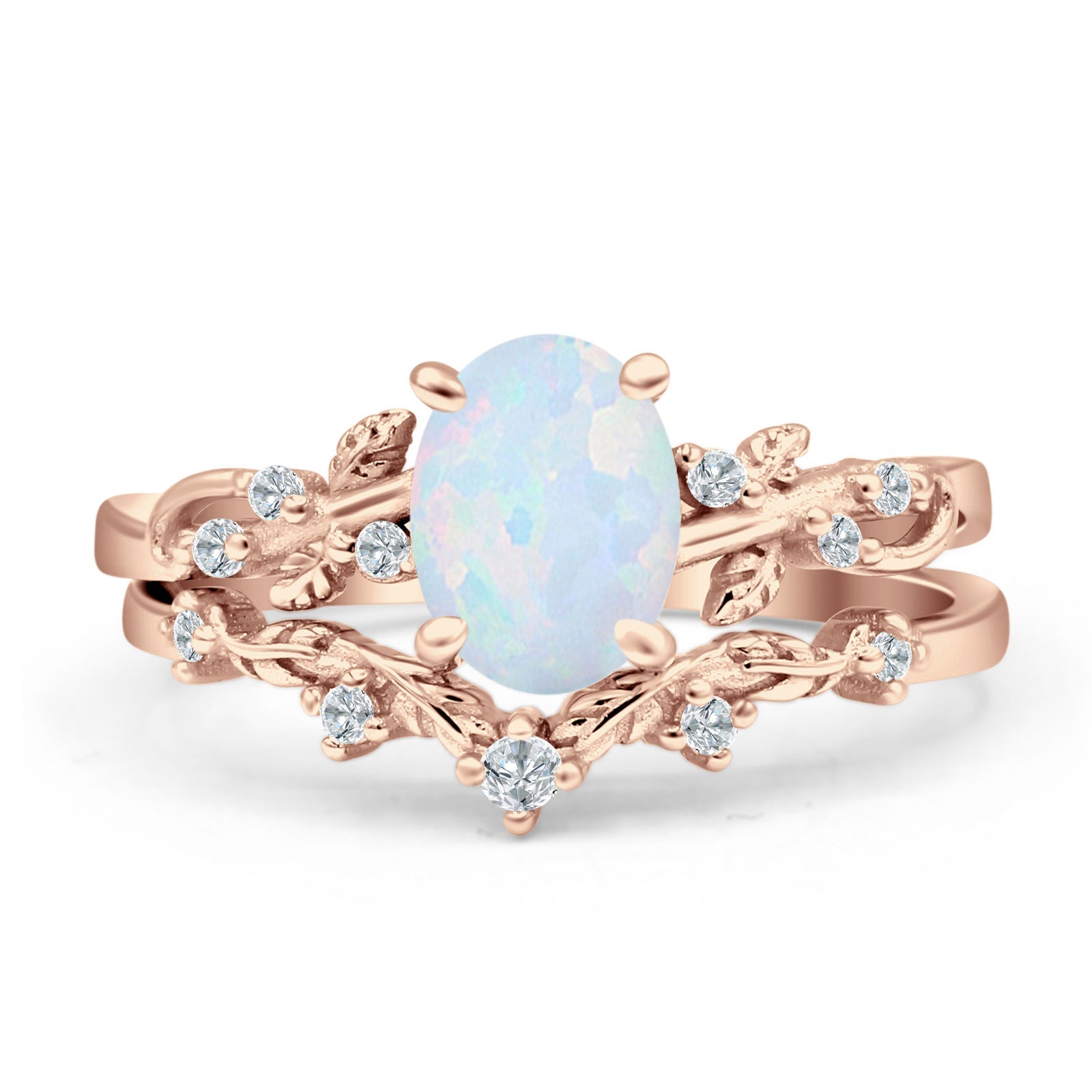 Two Piece CZ Ring