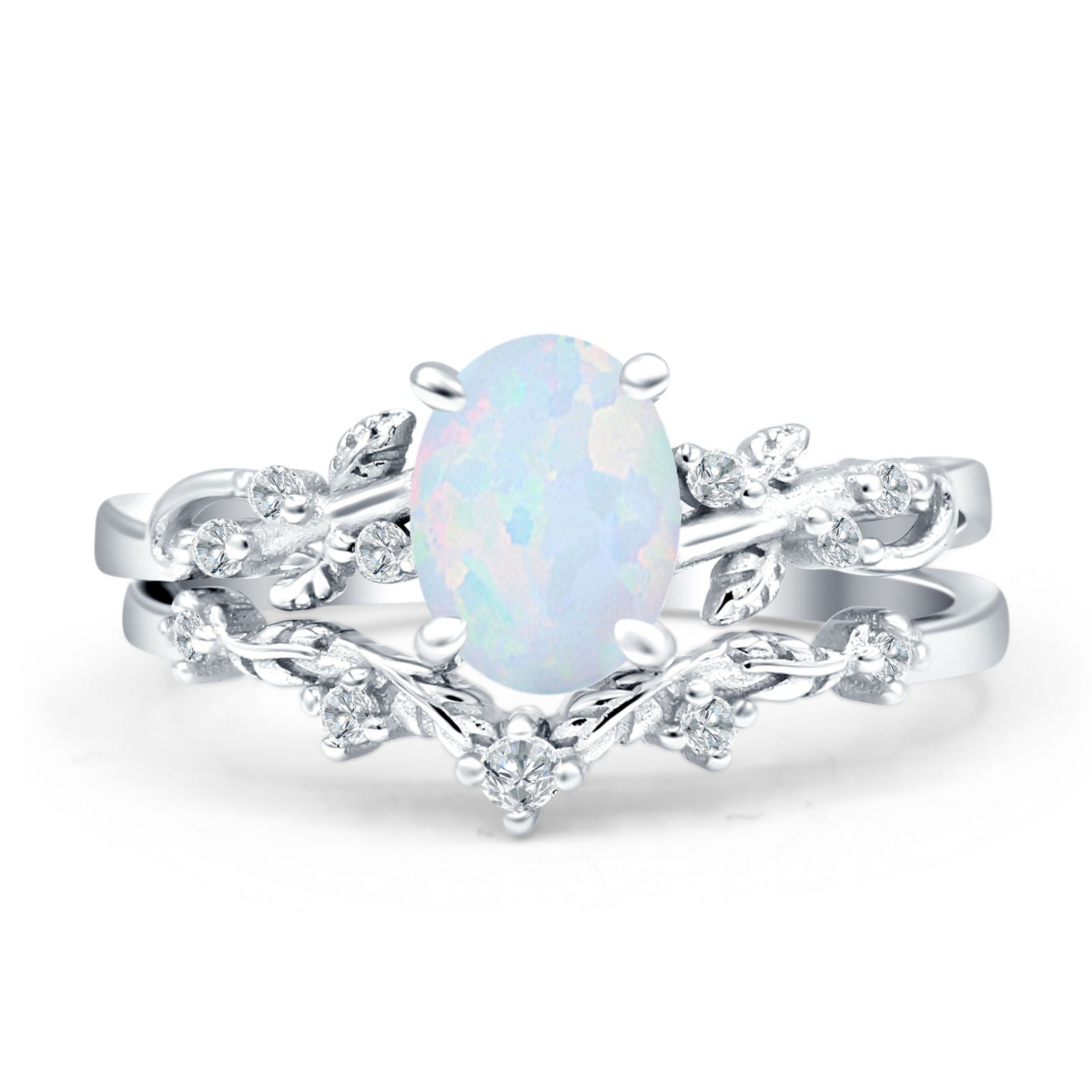 Two Piece CZ Ring