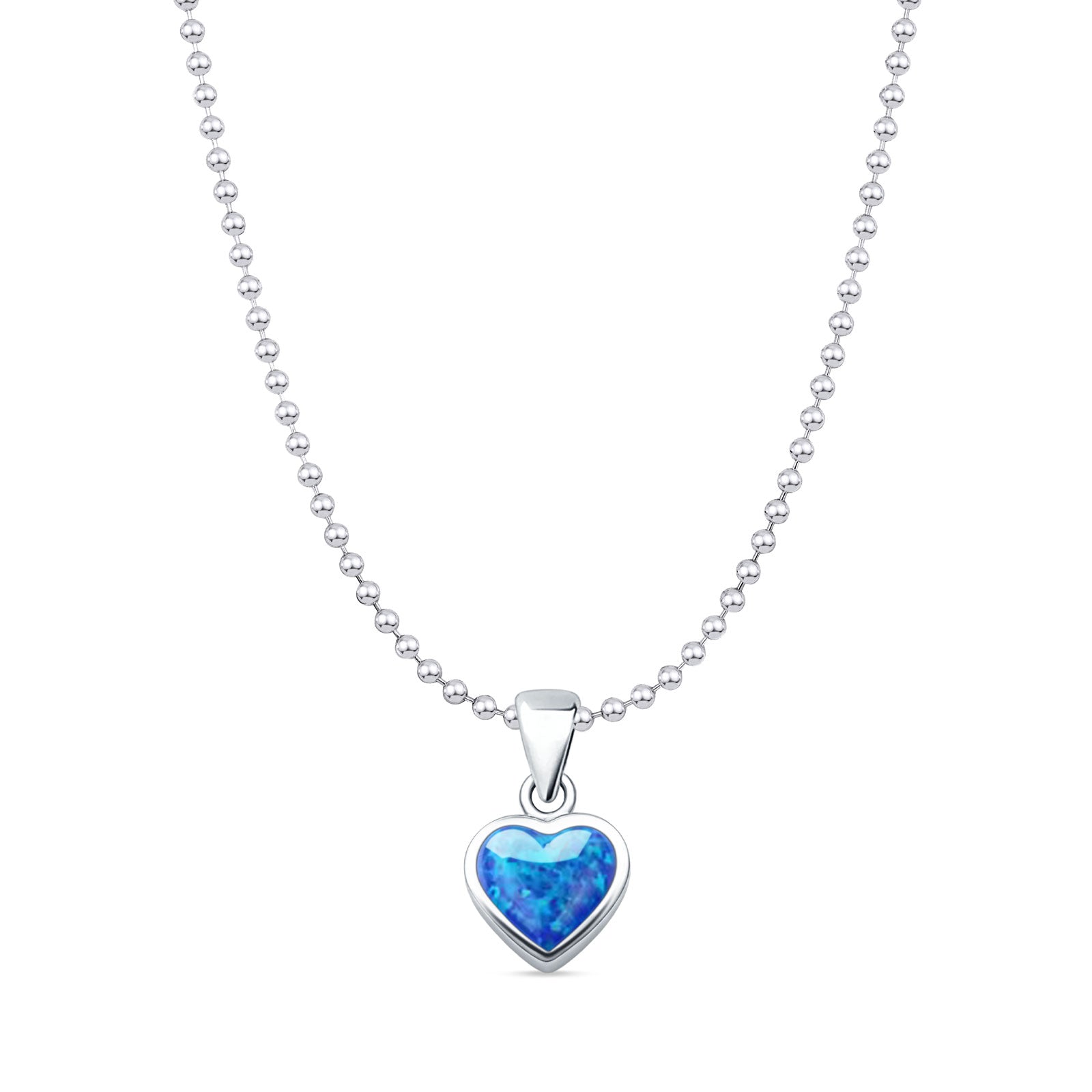 Heart Solitaire Pendant