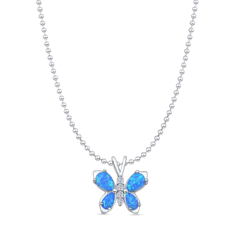 Butterfly Pendant Necklace