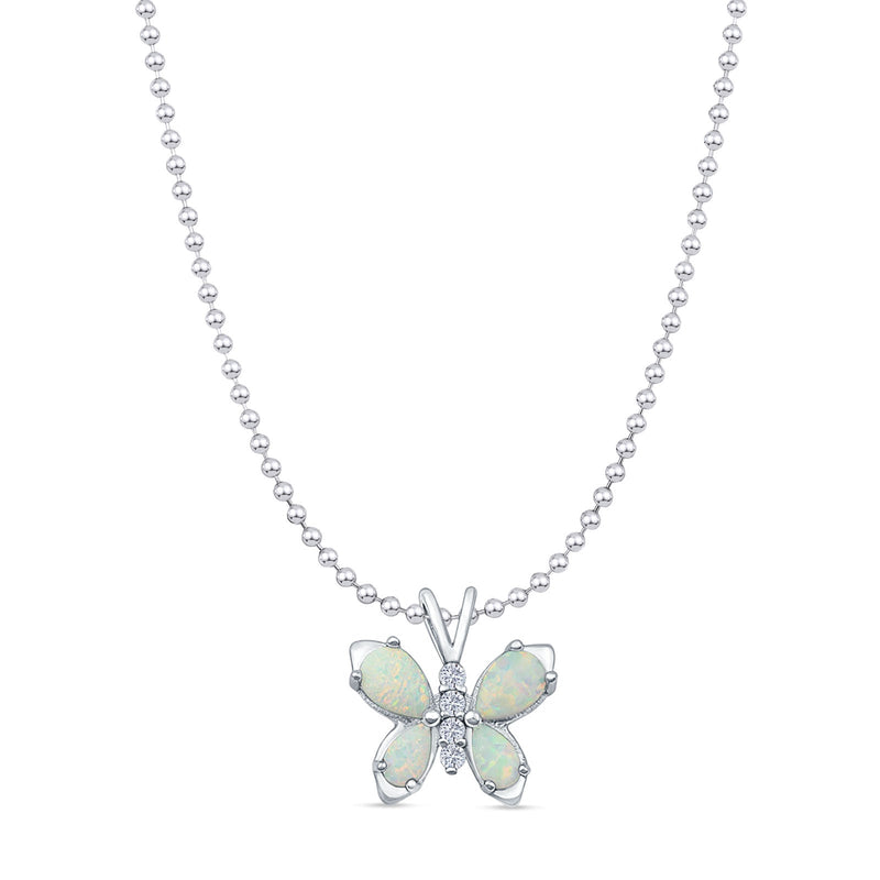Butterfly Pendant Necklace