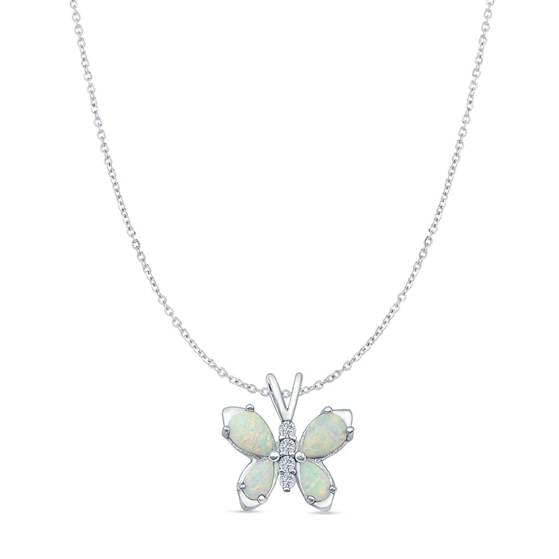 Butterfly Pendant Necklace