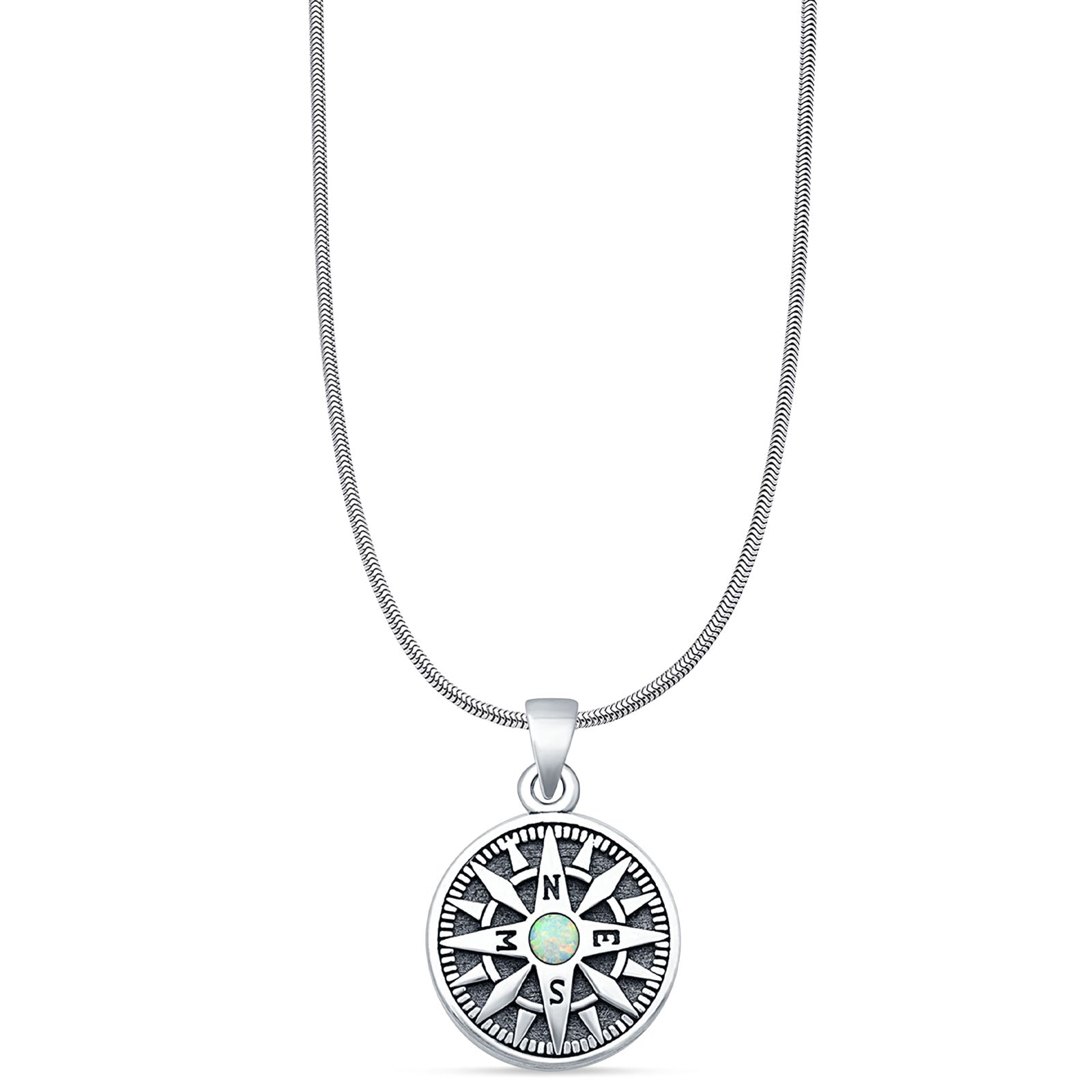 Compass Pendant Necklace