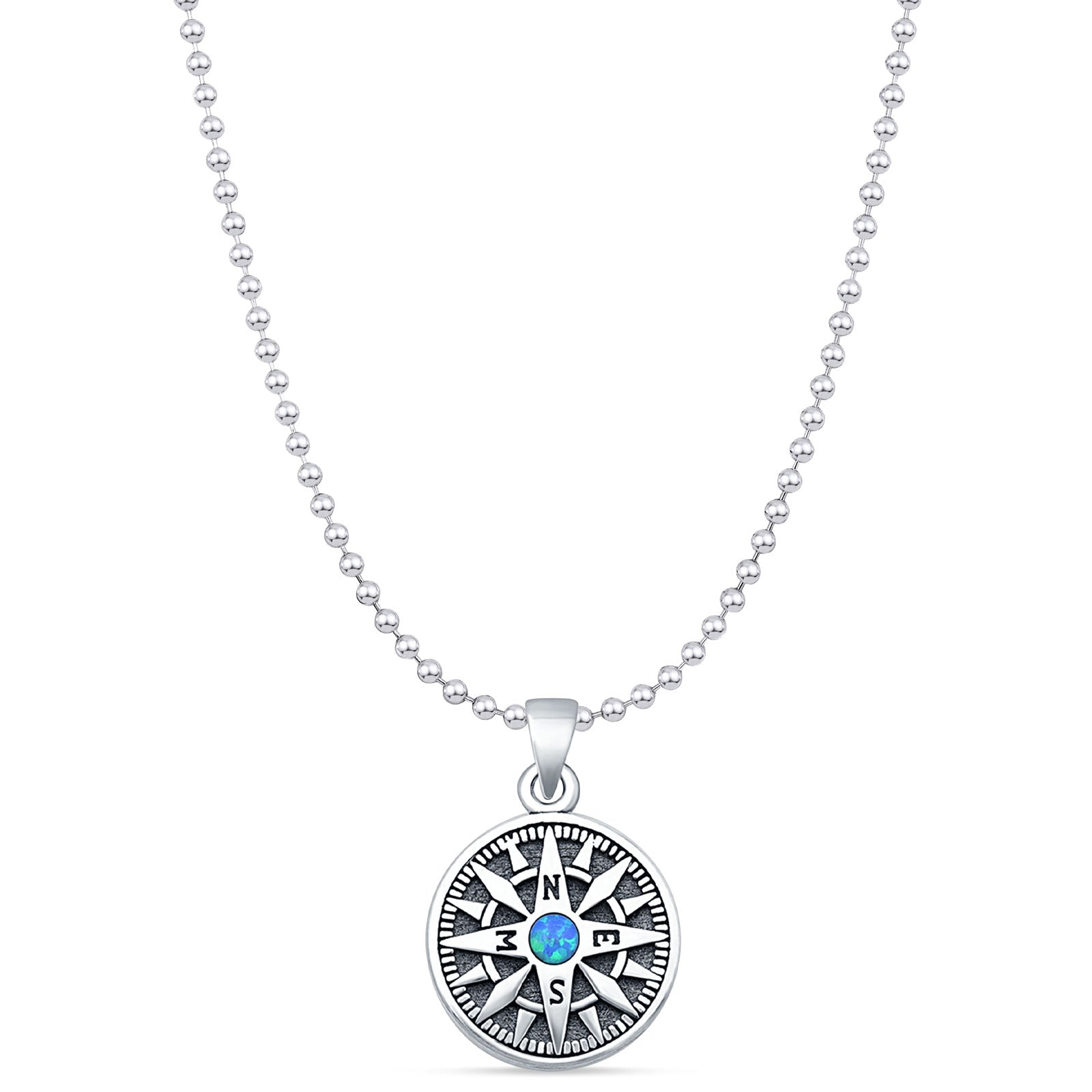 Compass Pendant Necklace