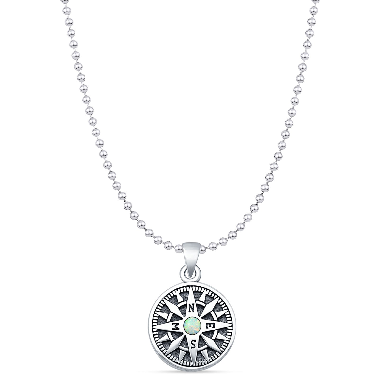 Compass Pendant Necklace