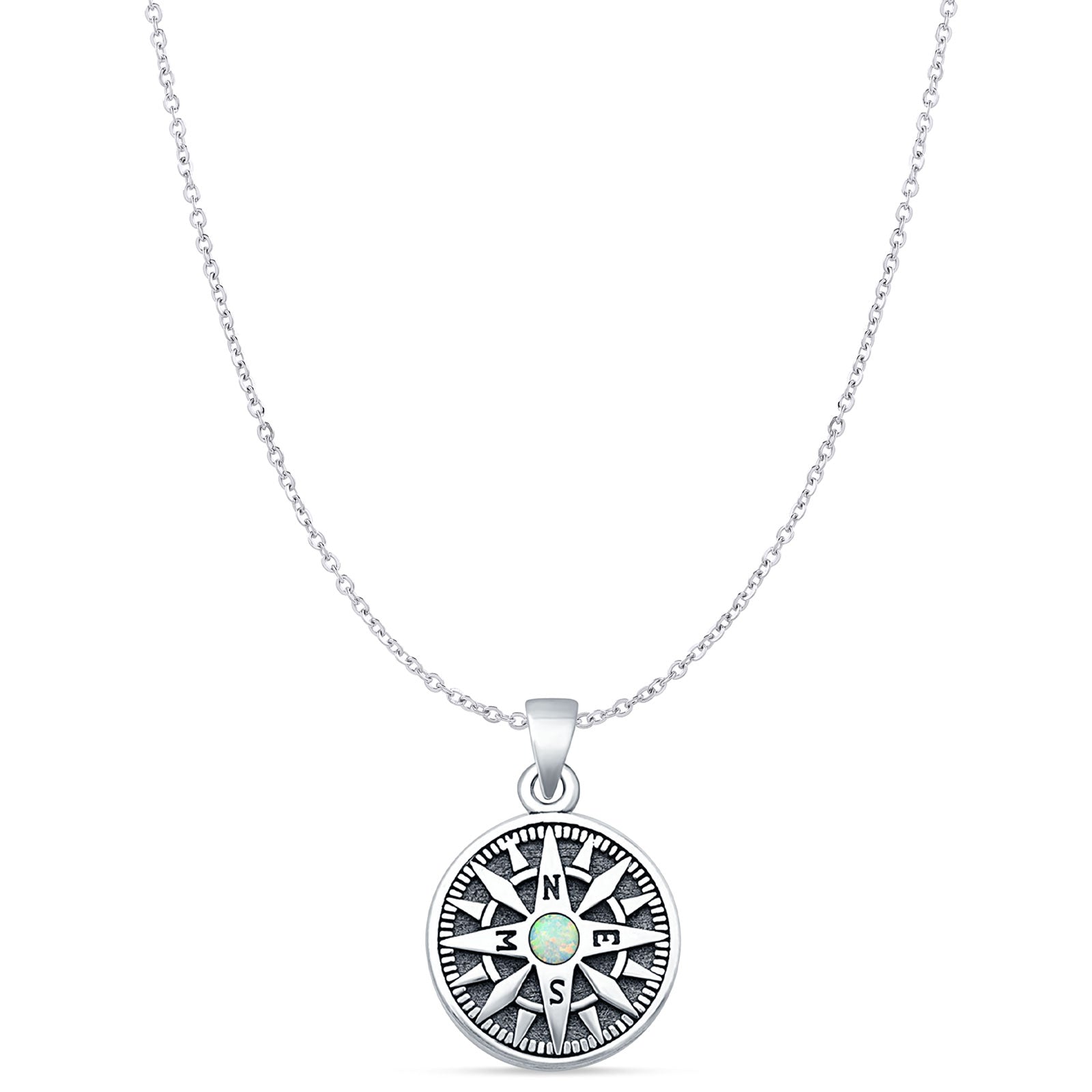 Compass Pendant Necklace