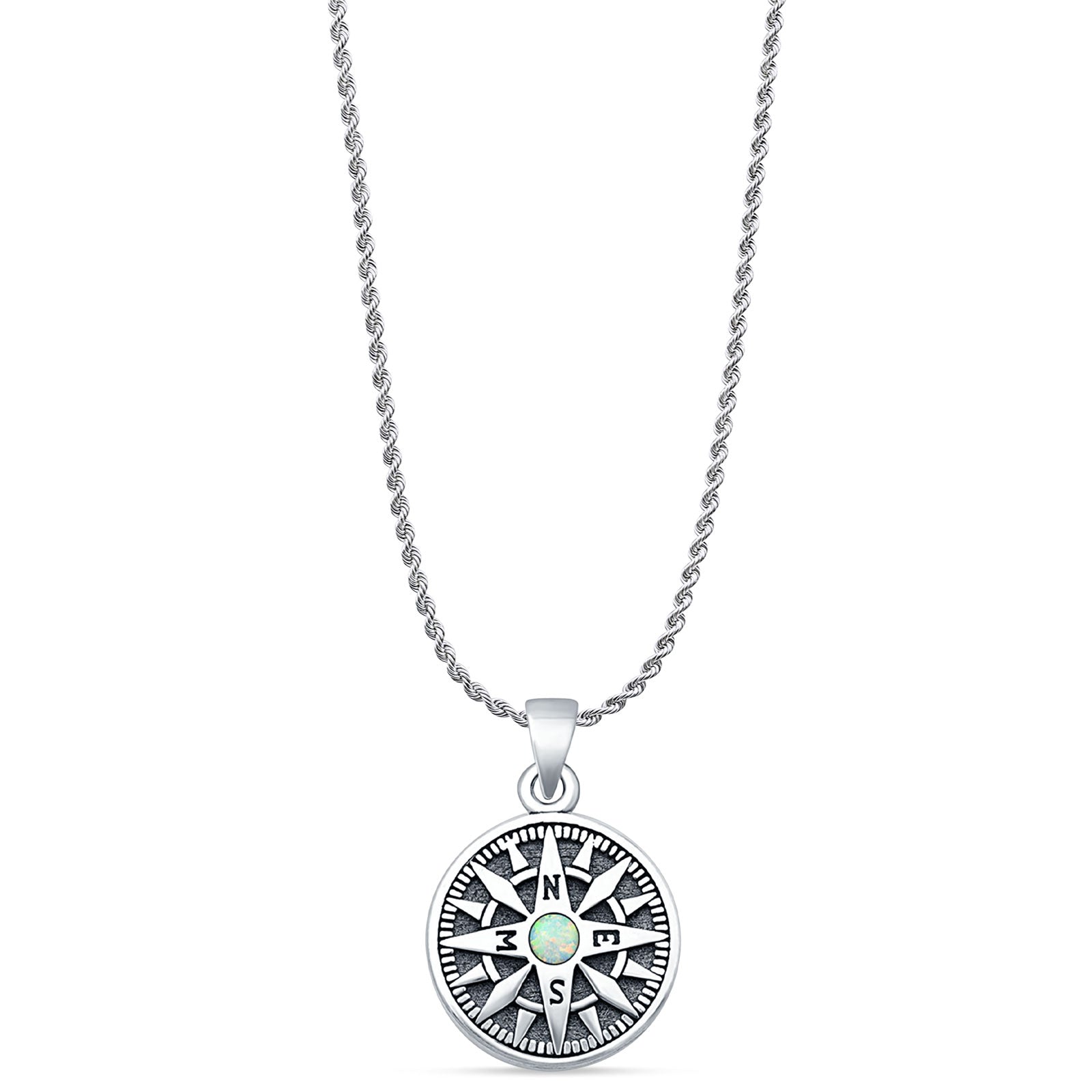 Compass Pendant Necklace